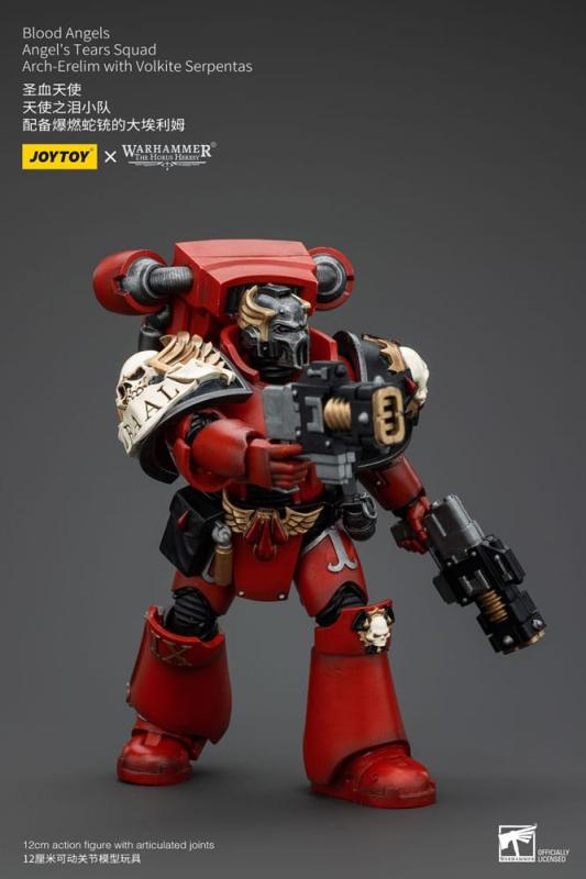 Warhammer The Horus Heresy Action Figure 1/18 Blood Angels Angel's Tears Squad Arch-Erelim with Volk