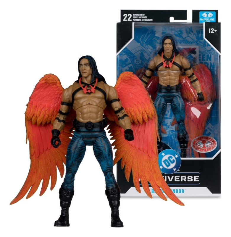 DC Multiverse Action Figure Black Condor (DC Classic) (Red Platinum Edition) 27 cm 4
