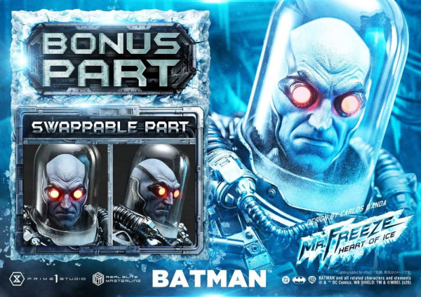 DC Comics Real Elite Masterline Series Statue 1/3 Batman (Comics) Mr. Freeze Heart of Ice (Design by 1