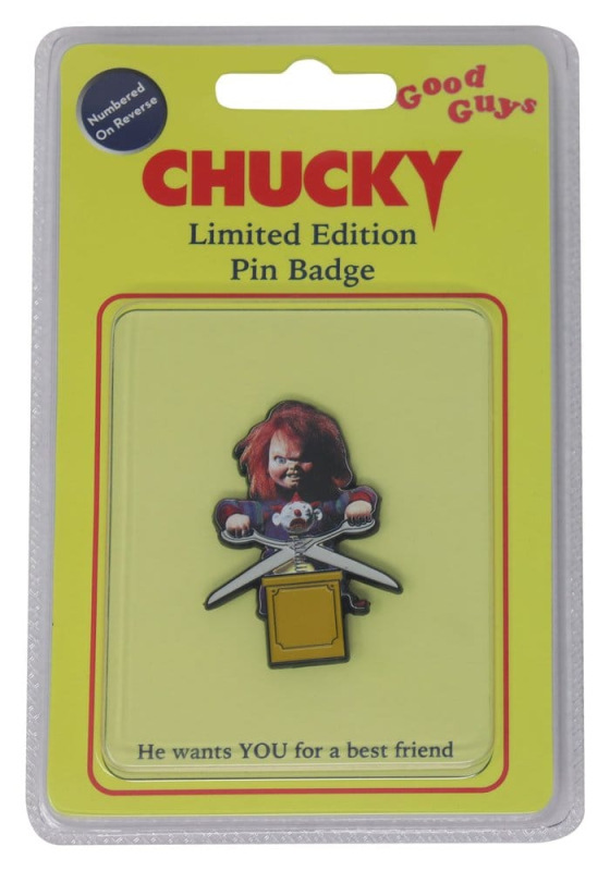 Chucky Pin Badge Limited Edition 1