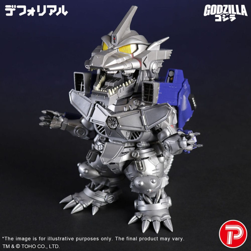 Godzilla against Mechagodzilla Deforeal PVC Statue MFS-3 KIRYU Heavily Armed Type 15 cm 5