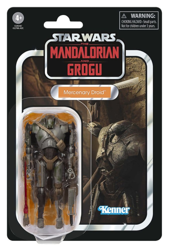 Star Wars: The Mandalorian and Grogu Vintage Collection Action Figure Mercenary Droid 10 cm 6
