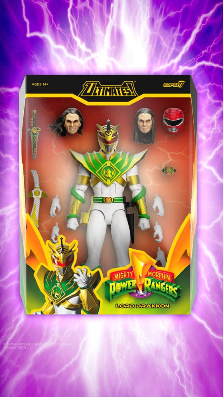 Power Rangers Ultimates Action Figure Mighty Morphin Power Rangers Lord Drakkon 18 cm 5