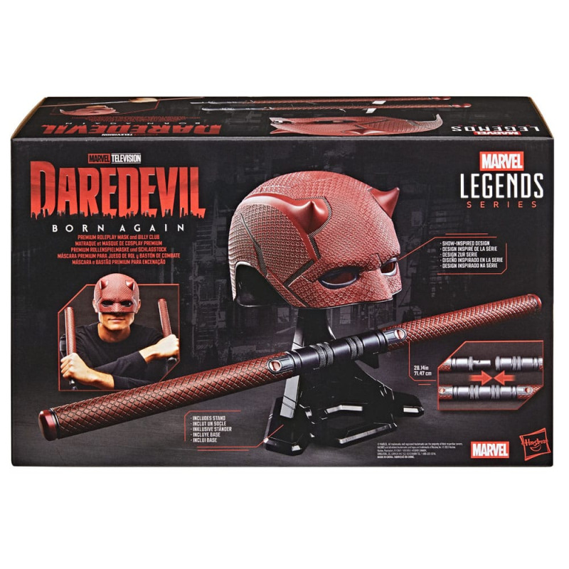 Daredevil: Born Again Premium Roleplay Mask and Billy Club 7