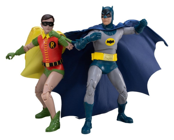 Batman Classic TV Series DC Multiverse McFarlane Collector Edition Action Figure 2-Pack Batman and R 1