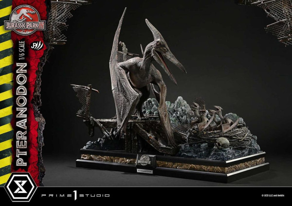Jurassic Park III Legacy Museum Collection Statue 1/6 Pteranodon 68 cm 8