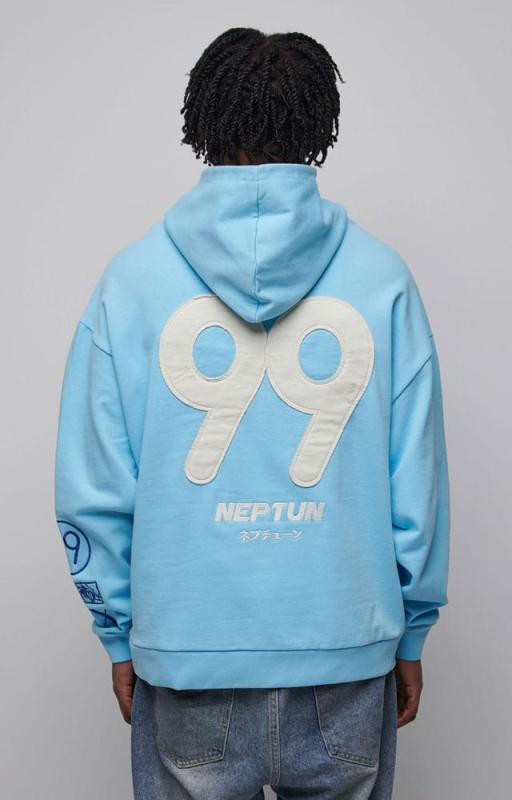 Hunter x Hunter Hooded Sweater Graphic Blue