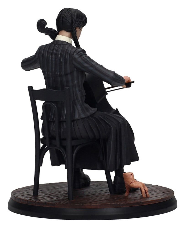 Wednesday Cello Figure with Figurative Keychain 20 cm 2