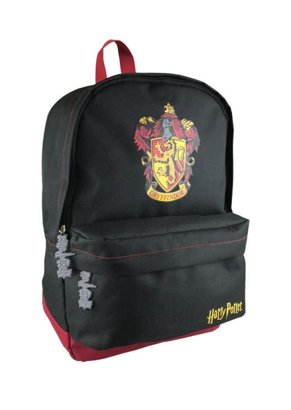 Harry Potter Backpack Gryffindor Black Burgundy