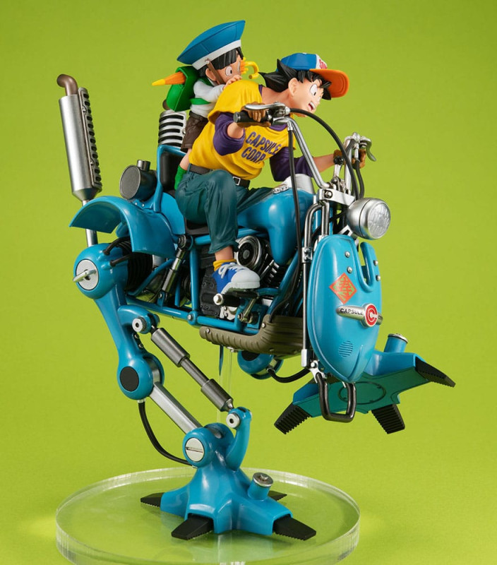 Dragonball Z Desktop Real McCoy EX PVC Diorama Son Goku & Son Gohan & Robot with two legs 20 cm 4