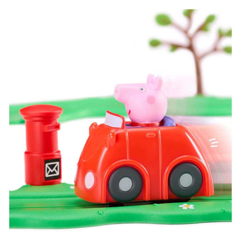 Peppa Pig Whizz Around Peppa's Little Red Car Set 6