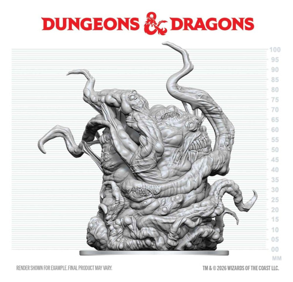 Dungeons & Dragons Nolzur's Marvelous Miniatures Unpainted Miniature Shoggoth 20 cm 1