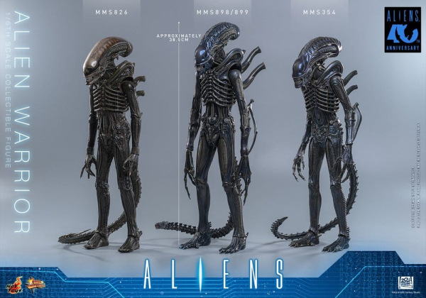 Alien Movie Masterpiece Action Figure 1/6 Alien Warrior 39 cm 14