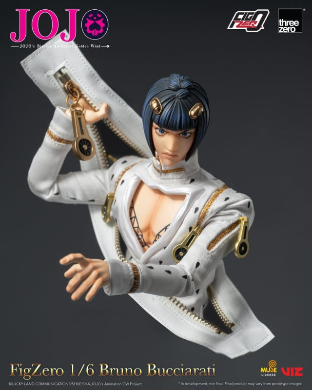 Jojo's Bizarre Adventure: Golden Wind FigZero Action Figure 1/6 Bruno Bucciarati 31 cm 10