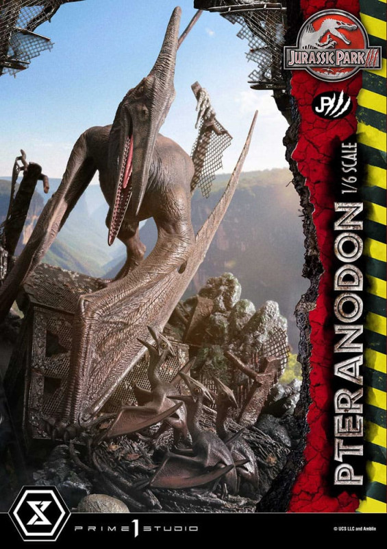 Jurassic Park III Legacy Museum Collection Statue 1/6 Pteranodon 68 cm 3
