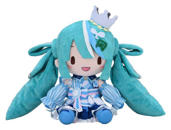 Character Vocal Series 01: Hatsune Miku Fuwa Petit Plush Figure Hatsune Miku LAWSON 50th Anniversary