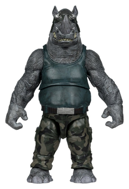 Teenage Mutant Ninja Turtles Page Punchers Action Figure Rocksteady 17 cm 4