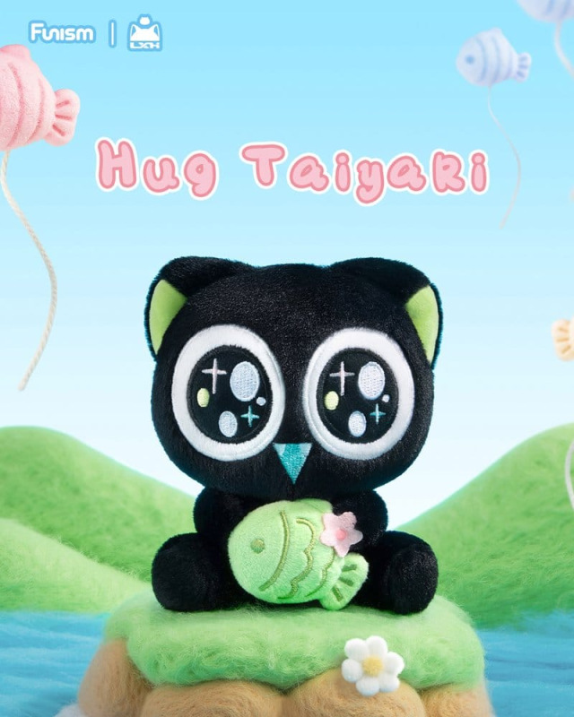 Luo Xiaohei Hug Series Plush Keyring Blind Box Display (6) 7