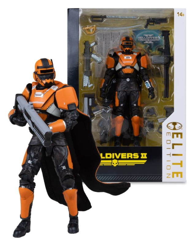 Helldivers 2 McFarlane Elite Edition Action Figure CE-25 Trench Engineer (Deluxe) 18 cm 5