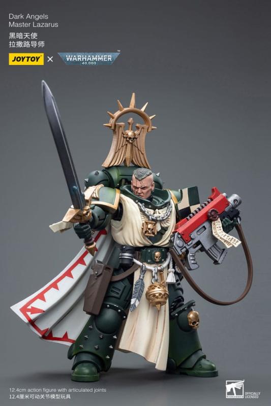 Warhammer 40k Action Figure 1/18 Dark Angels Master Lazarus 12 cm