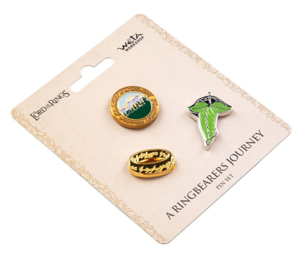 The Lord of the Rings Trilogy Pin Set A Ringbearer's Journey 2