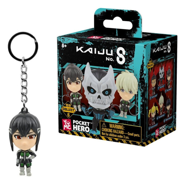 Kaiju No. 8 Pocket Hero Keychain Series 1 Blind Box Display (12) 11