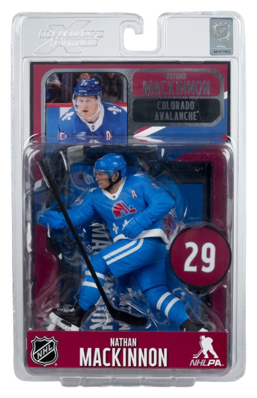 NHL McFarlane SportsPicks Action Figure Nathan MacKinnon (Quebec Nordiques Retro) 18 cm 3