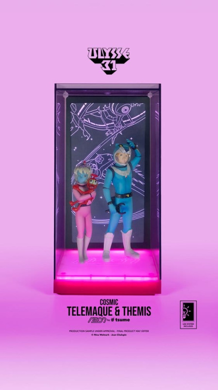 Ulysse 31 Neon Figure 1/9 Telemachus & Themis Cosmic Version 20 cm 3