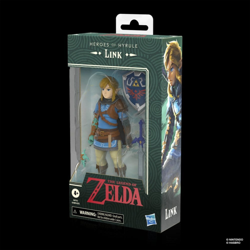 The Legend of Zelda: Tears of the Kingdom Heroes of Hyrule Action Figure Link 15 cm 14