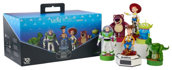 Disney Pixar Toy Story Interactive Robot 30th Anniversary Collector's Set *French Version* 19 cm 9