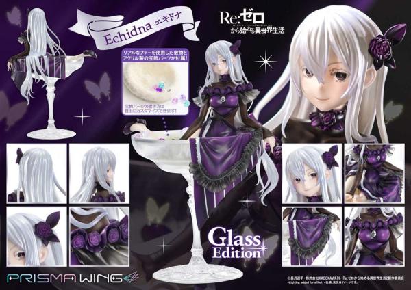 Re:ZERO Starting Life in Another World Prisma Wing PVC Statue 1/7 Echidna Glass Edition 24 cm