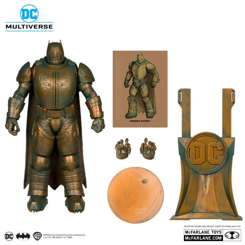 DC Multiverse Action Figure Armored Batman (Batman: The Dark Knight Returns) Patina Edition (Gold La