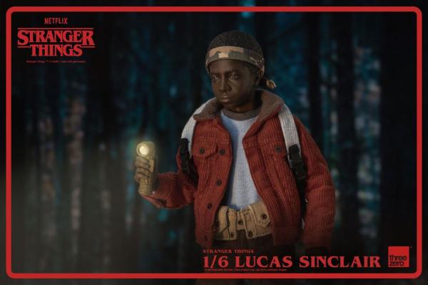 Stranger Things Action Figure 1/6 Lucas Sinclair 23 cm