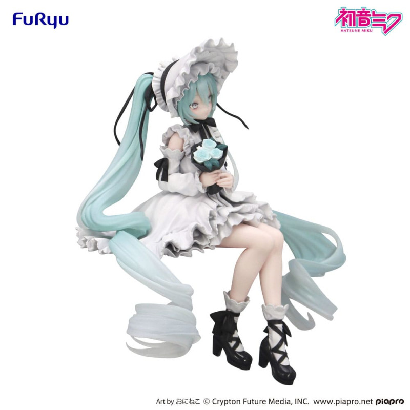 Hatsune Miku Noodle Stopper PVC Statue Vintage Doll Style 15 cm 2
