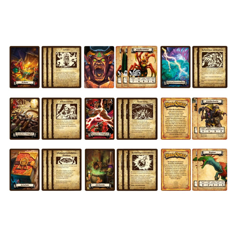 HeroQuest Board Game Expansion Der Dschungel von Delthrak Quest Pack *German Version* 3
