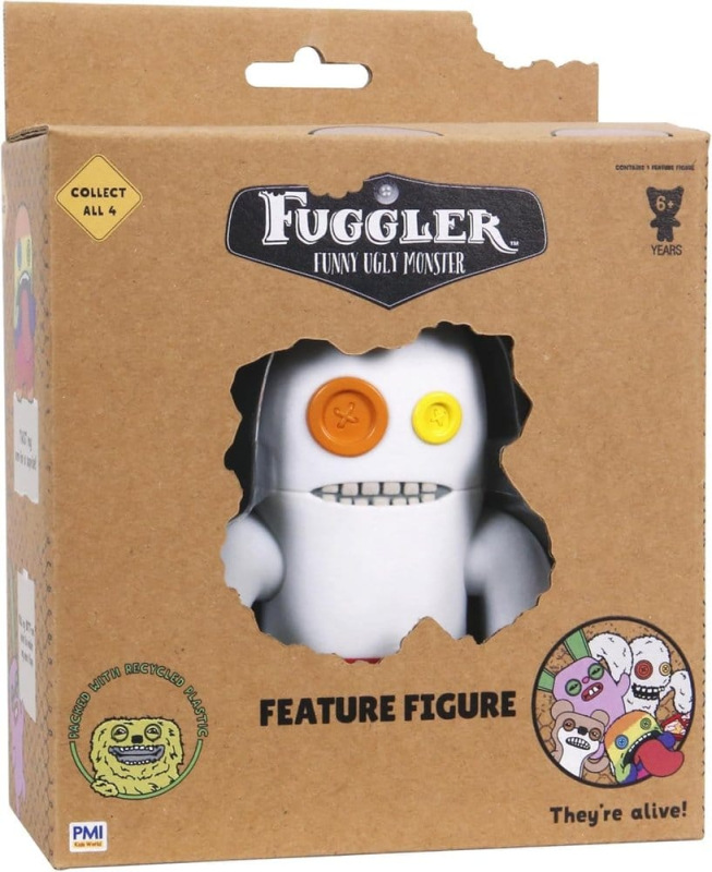 Fuggler: Feature Figures Figure Window Box Sasquoosh White 1