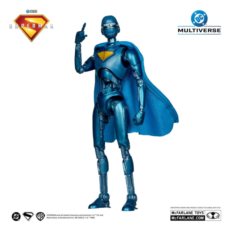 Superman (2025) DC Multiverse Deluxe Action Figure Superman Robot (Red Platinum Edition) 18 cm 1