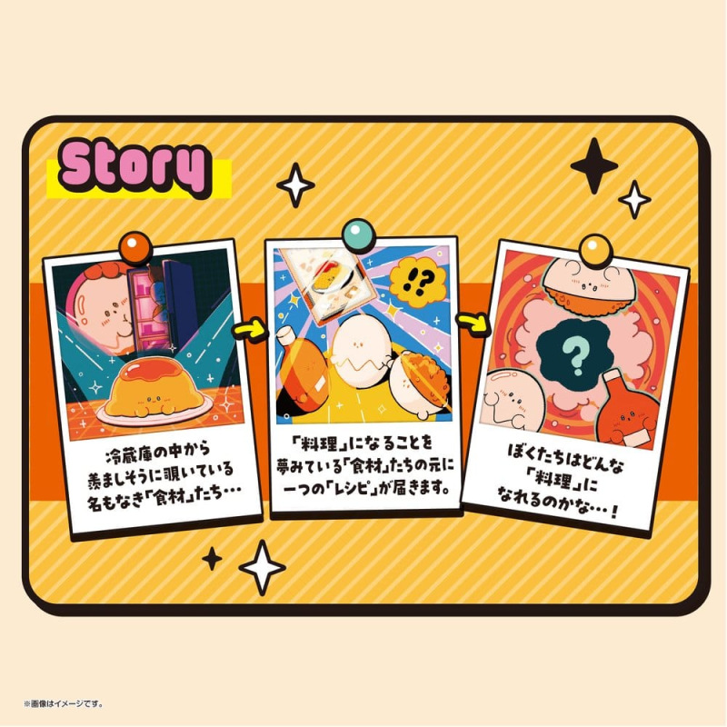 Recipeeez Mini Figure Menu 02 3 cm Assortment (4) 8