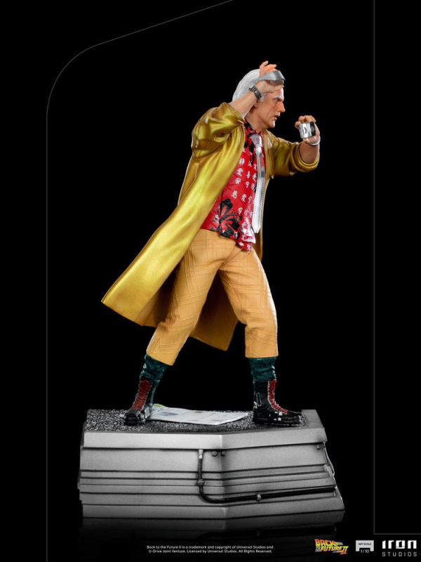 Back to the Future II Art Scale Statue 1/10 Doc Brown 25 cm 5