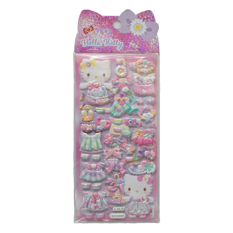 Hello Kitty and Friends Sticker Hello Kitty Puffy Assortment (20) 1