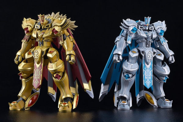 Knight's & Magic Moderoid Plastic Model Kit Goldleo 135mm 7