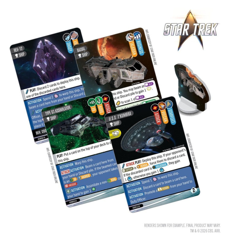 Star Trek: Captain's Chair Card Game: Resistance is Futile *English Version* 3