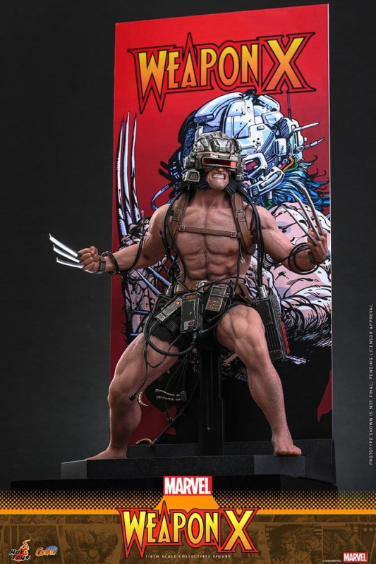 Marvel Comic Masterpiece Action Figure 1/6 Weapon X 31 cm 4