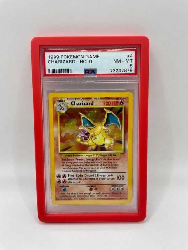 Evoretro Bumper Protector for PSA Slabs Red 1