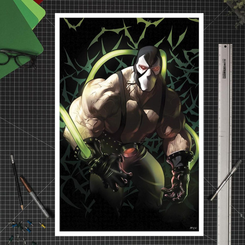 DC Comics Art Print Bane 61 x 41 cm - unframed 1