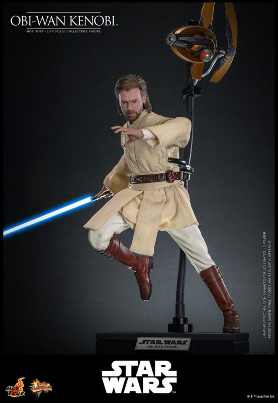 Star Wars: Episode II - Attack of the Clones Action Figure 1/6 Obi-Wan Kenobi 31 cm 10