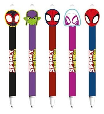 Spidey & Friends Erasable Gel Pen Friends Display (30) 2