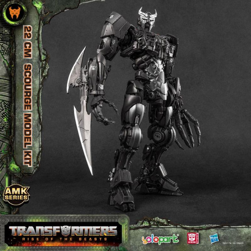 Transformers: Rise of the Beasts AMK Series Plastic Model Kit Scourge 22 cm