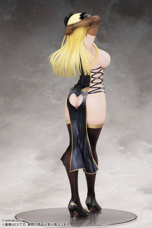 Original Character Statue 1/7 China Girl Black Ver. Illustrated by Oekakizuki 20 cm 10