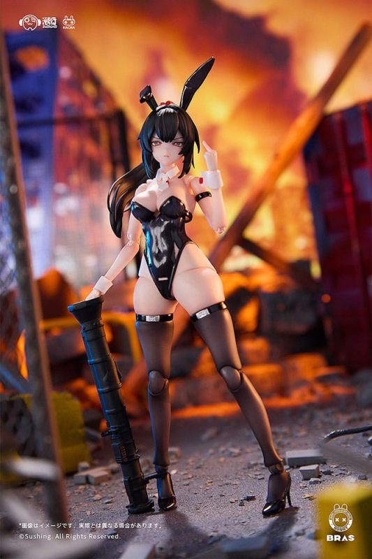 Bunny Rapid Action Squad Action Figure 1/12 Attacker Runa 16 cm 4